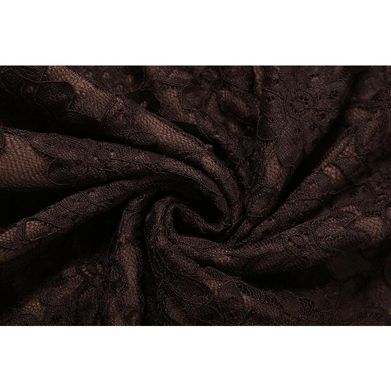 Women's Sexy Spice Fashion Suspenders Lace Design V-neck Wrap Hip Dress