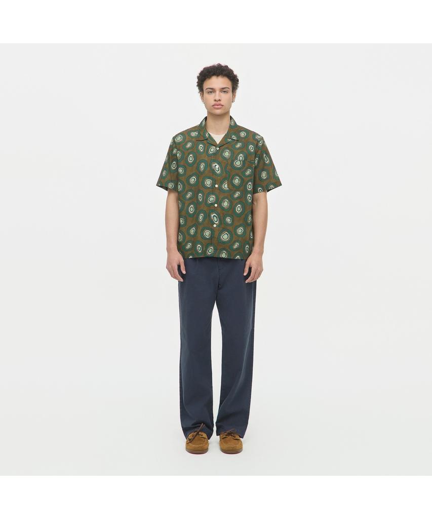 Henlikoteun Hawaiian Open Collar Shirt (Relaxed Fit) Ahsam26631Brx