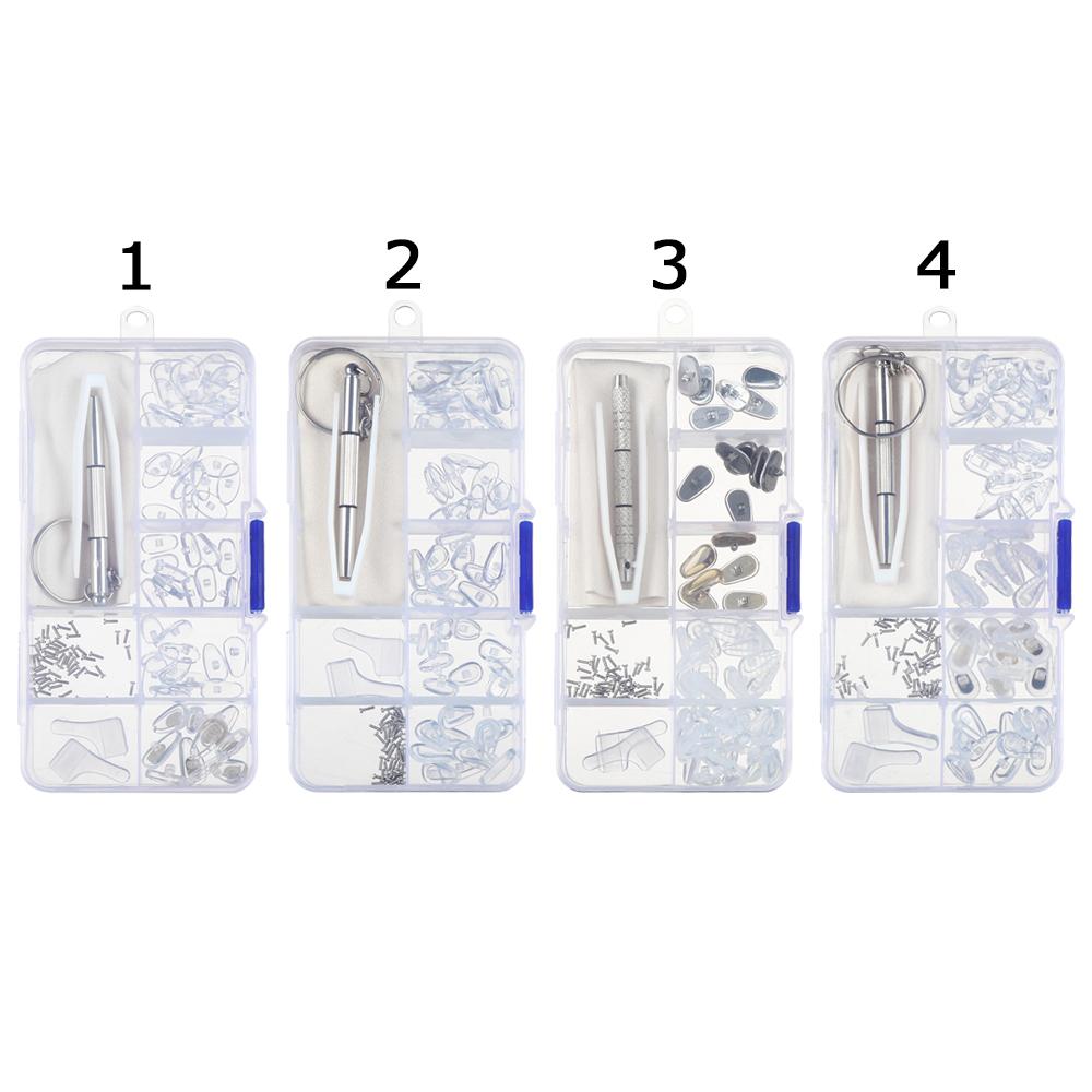 Tool Push-In Anti-Slip Silicone Nose Pads Glasses NosePads Eye Care Tools Eyewear Accessories