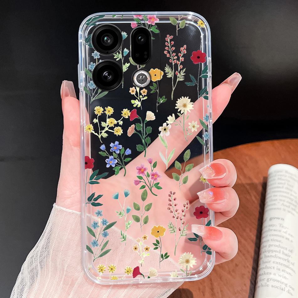For Oppo Find X9 Pro Phone Case Unique Style Soft TPU Transparent Silicone Lightweight Cover For Oppo Find X 9 Protective Shell