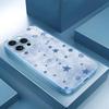 Trendy Blue Star Luck for iphone 17 case for coque iphone Fashion Case fundas Glass for iPhone 17 16 15 14 13 12 11pm Pro Plus