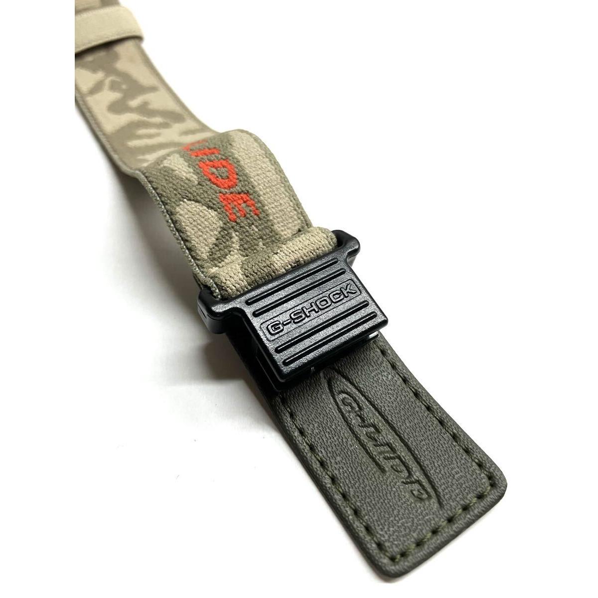 [Unused/Free Shipping] CASIO Belt for Casio G-SHOCK G-LIDE Belt width approx. 23mm Camouflage pattern Camouflage band bracelet