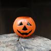 1pcs Pumpkin Bucket Halloween Candy Trick Or Treat Buckets Holder Pail Mini Basket Halloween Gift Home Decoration Props