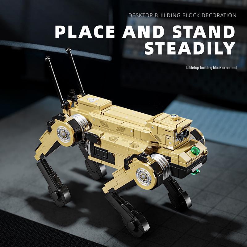 Le Yi Mechanical Wolf Military Building Block Model - Educational Toy for Kids