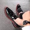 British leather shoes men's breathable business dress men's shoes summer men's one-pedal Monk shoes casual versatile trendy shoes