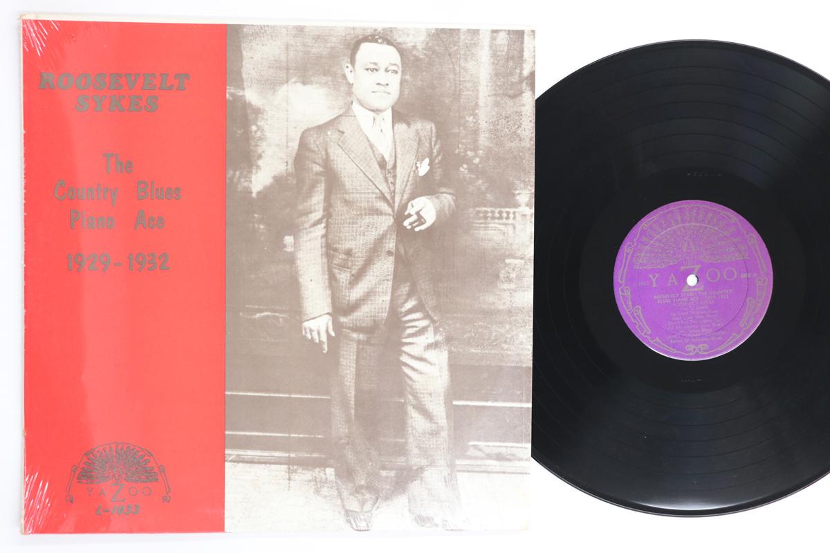 

LP Record ROOSEVELT SYKES Country Blues Piano Ace 19291932 L1033 YAZOO 1972 US Blues Used