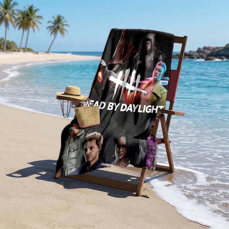 Dead Daylight Fashion Beach Towel: Ideal for Summer Adventures Soft, Absorbent and Quick Drying Suitable for Swimming and Bathing