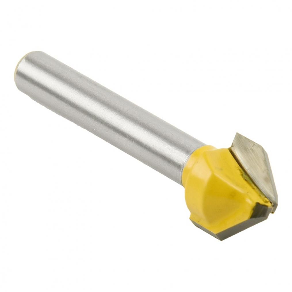 Router Bit 90 Degree Carbide Cutting Performance V-shaped