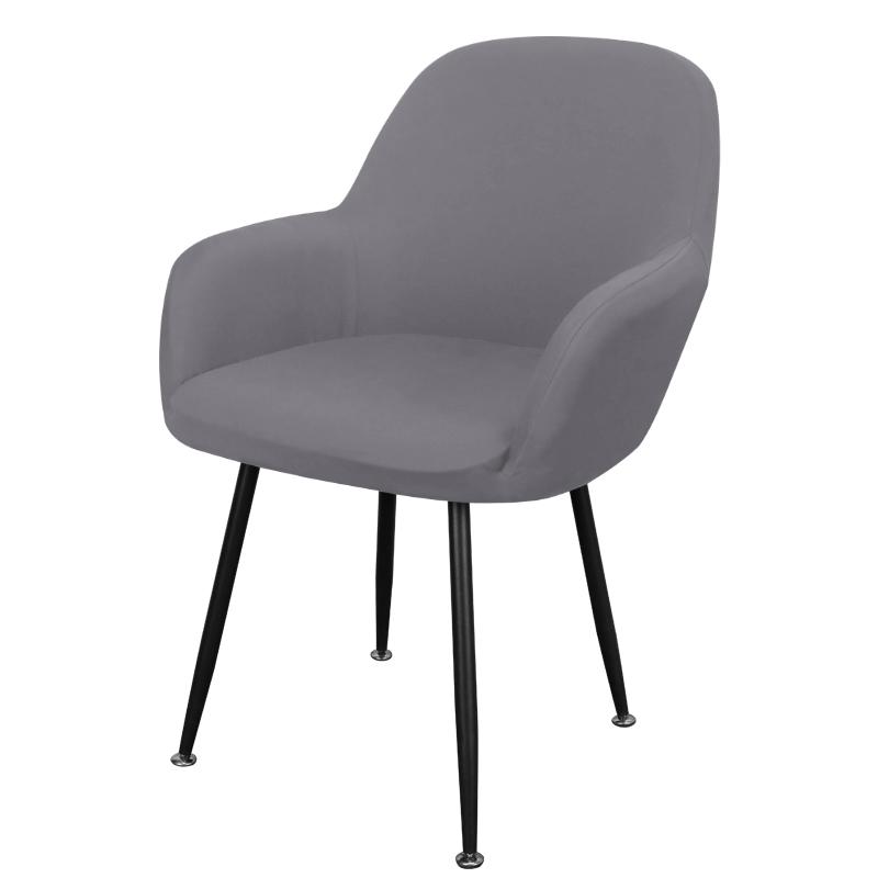 1 sztuka jednokolorowy pokrowiec na krzesło duże elastyczne pokrowce na krzesła skrzydła pokrowiec na siedzenie specjalny rozmiar tkanina spandex pokrycie siedzenia dla domu