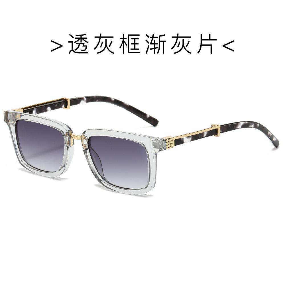 

Солнцезащитные очки в квадратной ретро-оправе для мужчин и женщин, солнцезащитные очки с защитой от ультрафиолета regular