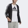 adidas M 3s Ft Fz Hd Train Jacket Coat Black Men's GK9032