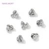 18K Gold Plated Brass Crimp Beads Clamping Beads,End Caps For Jewelry,For DIY Jewelry Making Accessories,Caps For Bracelet