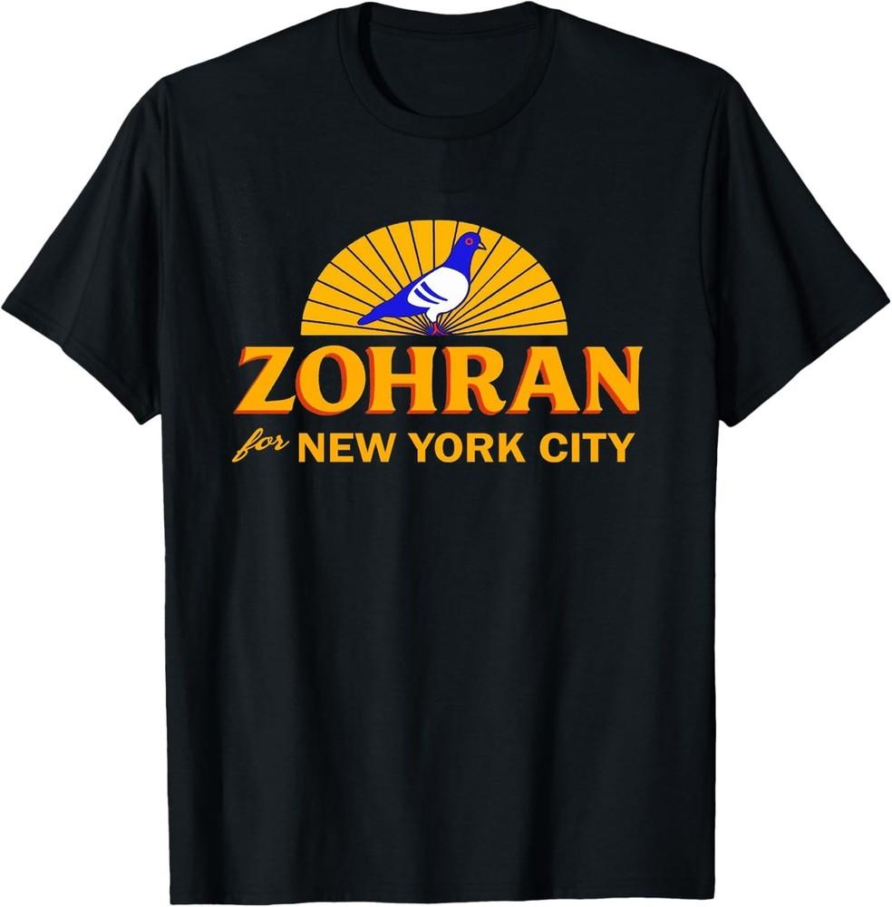 Zohran Mamdani For NYC Mayor Merch, Zohran Mamdani  All Size Unisex T-Shirt S