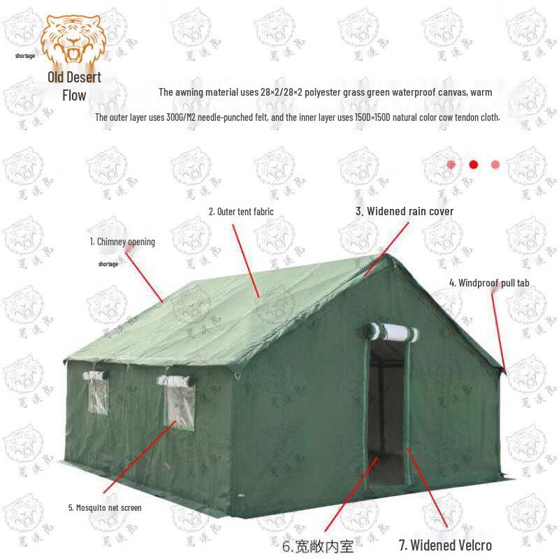 Desert Tiger 93 Class Tent and Accessories