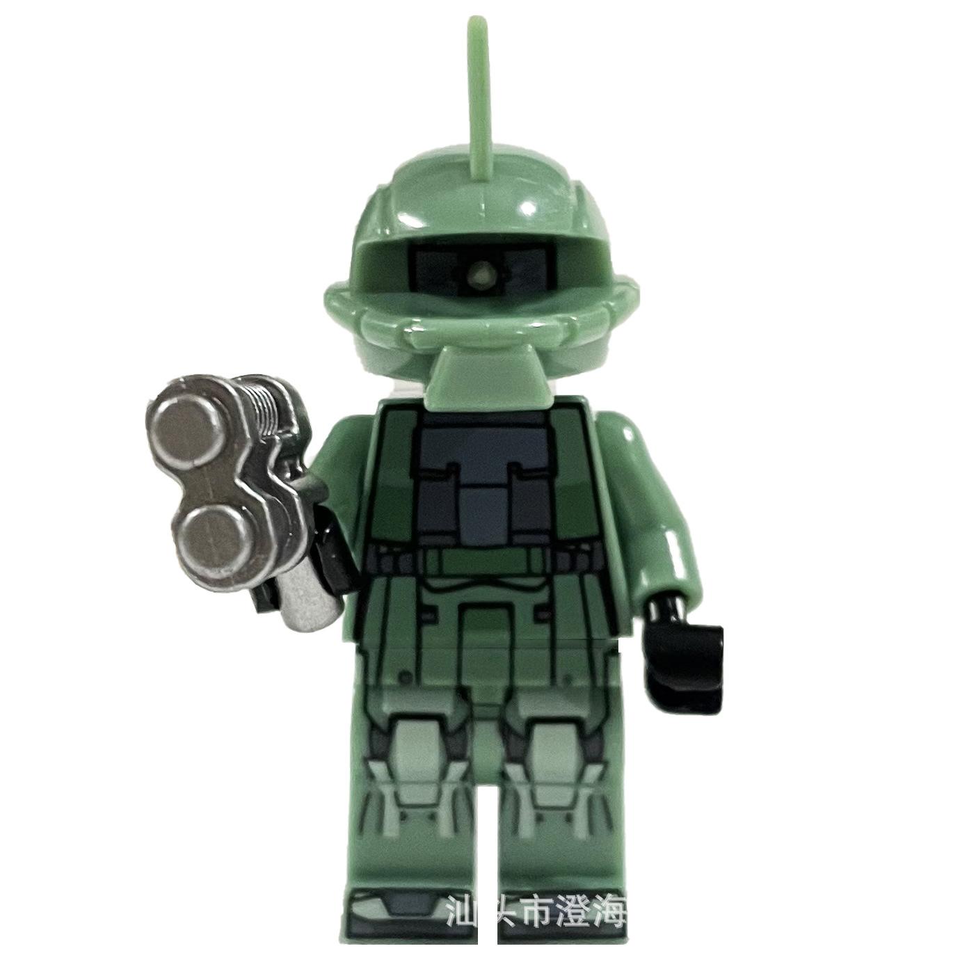 

Изысканная кукла из строительных блоков Серия Wj1119 Одиночный мальчик Игрушка