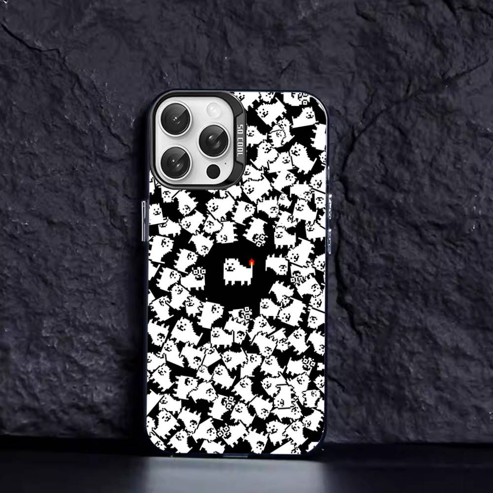 

Чехол для телефона игра Undertale Цвет Серебристый Корпус Для IPhone 17 16 15 14 13 12 11 Pro Max Plus iPhone 14