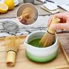 6-Piece Ceramic Matcha Tea Set: Japanese Bowl, Tea Whisk, and Gift Box