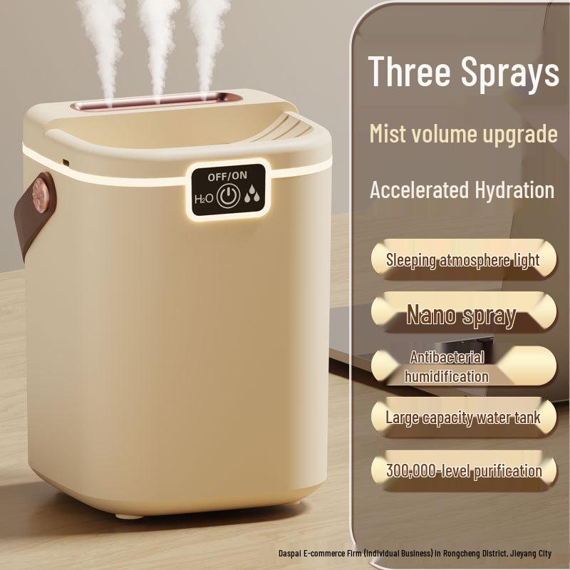 Dual Mist Air Humidifier for Home - New Stylish Design, Ideal Gift, Room Water Replenishment