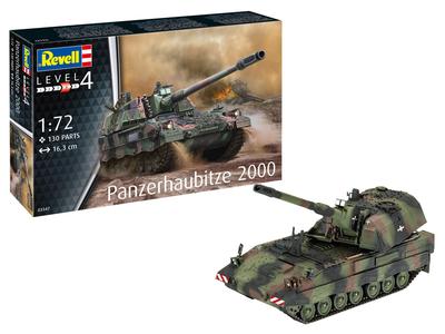 Revell 1/72 Exército Alemão Panzerhaubitze 2000 Kit de Modelo de Plástico 03347