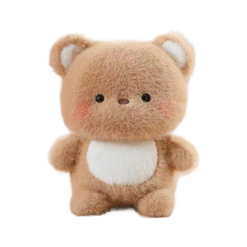 Table Companion Doll Elephant Plush Toy Cute Pink Pig Doll Cute Penguin Little White Rabbit West Highland Panda