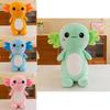 Adorable Plush Axolotl Toy Soft Cartoon Animal Stuffed Doll For Kids And Adults