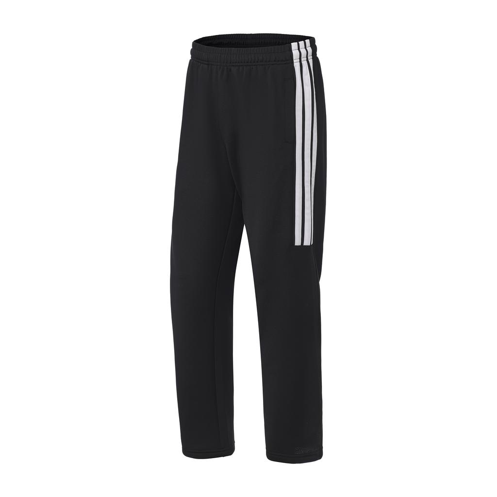 Adidas Taekwondo Series Logo Side Stripe Retro Three Stripes Straight Leg Long Pants Knitted Sports Pants Unisex Bottoms TR41TK-BW