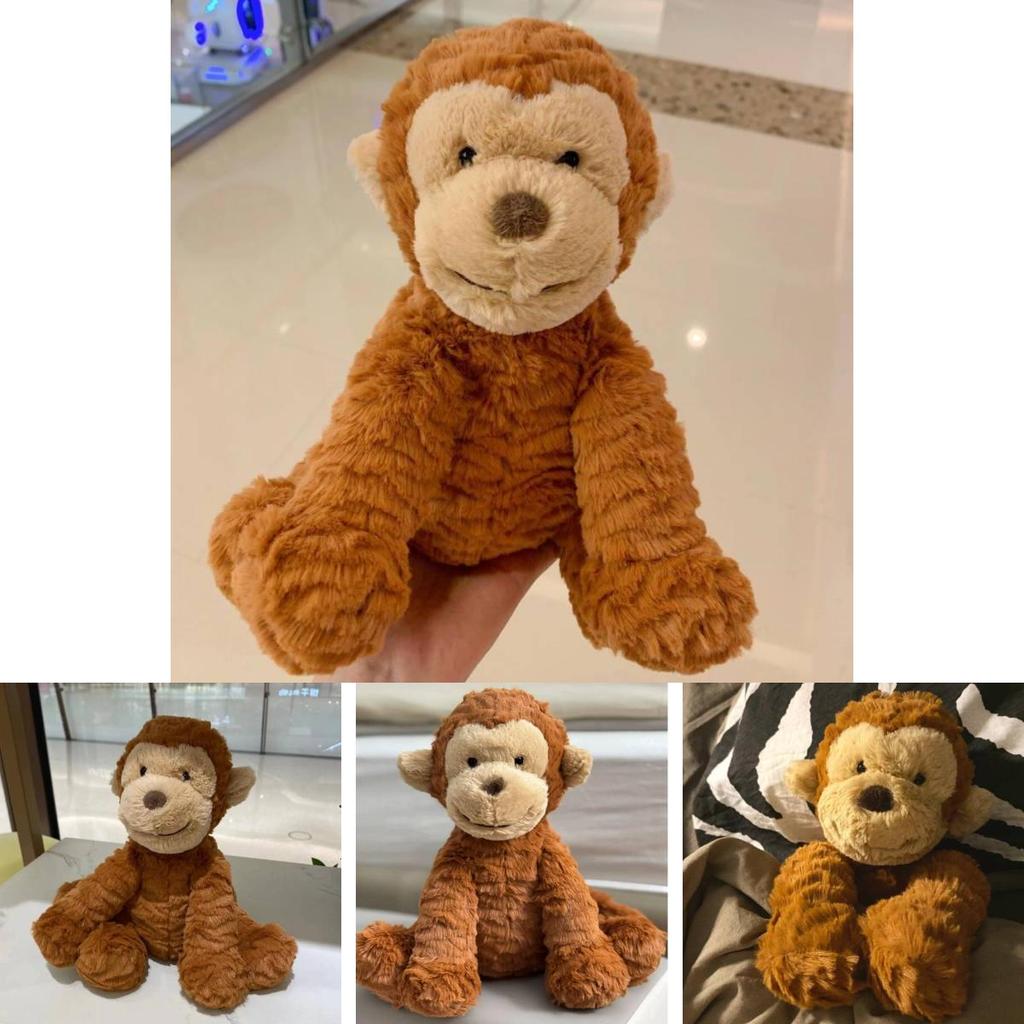 Affen-Stofftier von Jellycat Fuddlewuddle mit PP-Baumwollfüllung für ein Jugendgeschenk