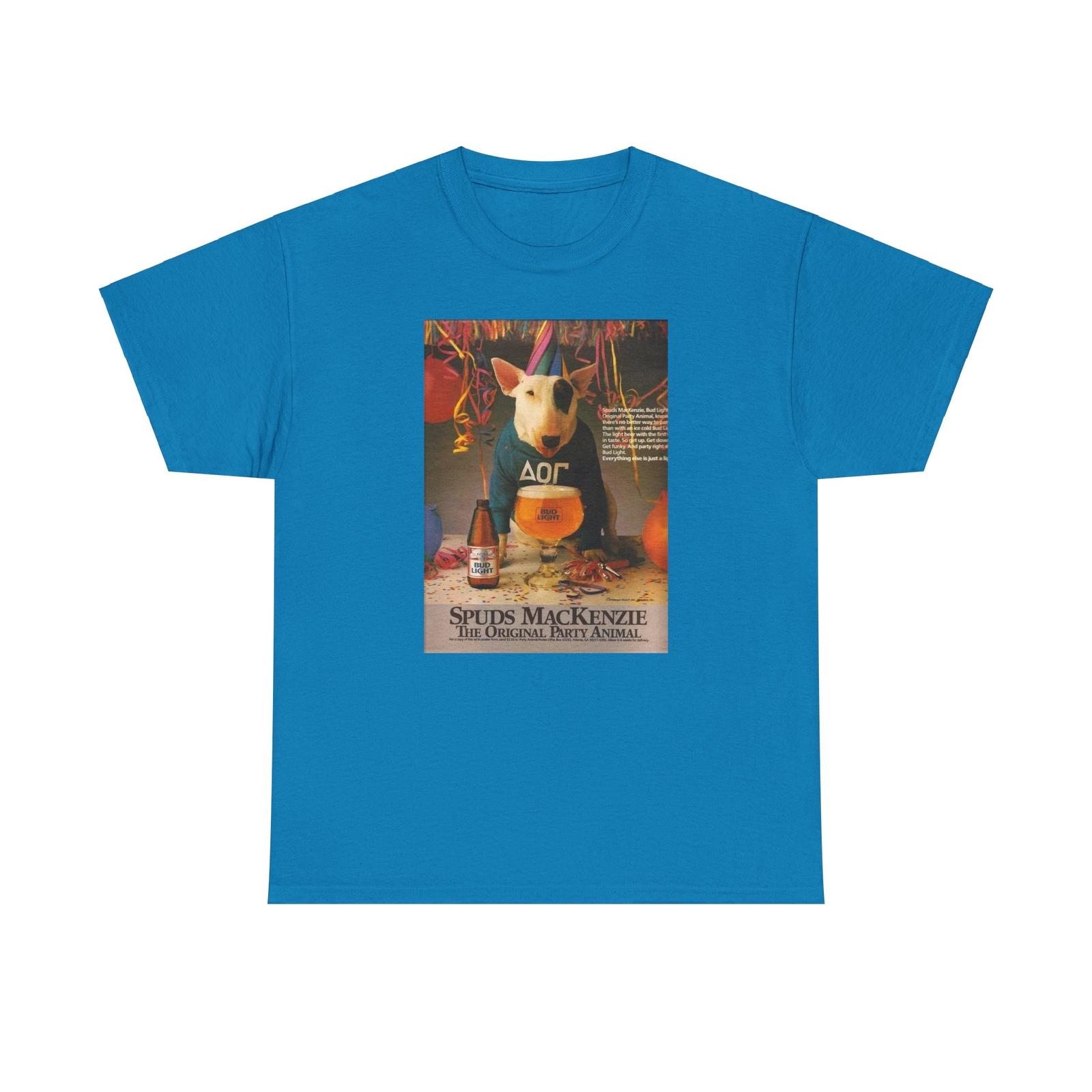 Vintage Advertisement American Beer Dog Mascot Party Animal Unisex T-Shirt Mens Womens Tees Top S