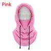Windproof Cycling Cap Ski Balaclava Plush Winter Warm Hat Outdoor Hood Cap Cold Padded Hood Beanies Neck Warmer Hiking Scarves