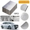 10 Pieces Car Deadening Insulation Mats Noise Reduction Deadeners for Interior and Exterior