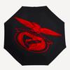Benfica Theme Automatic Umbrella, Lightweight & Portable, 8 Rib, Perfect for Outdoor Travel, Birthdays, Christmas, Gifts.