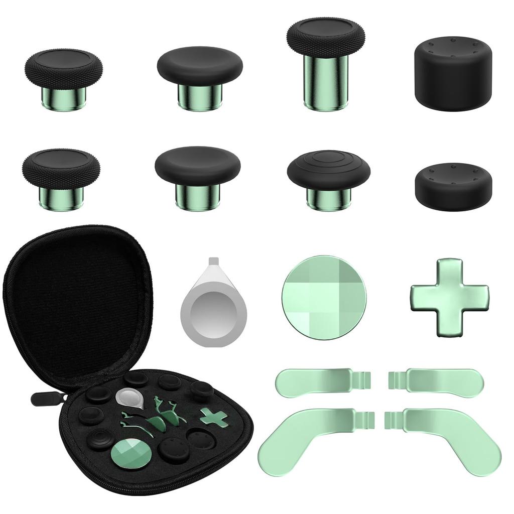 CHARM FOCUS Metal Thumbstick Replacement Kit for Xbox Elite Series 2 16-in-1