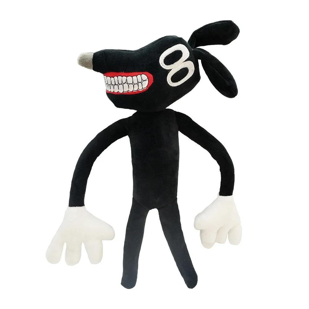 30-55cm Siren Head Plush Toy White Black Sirenhead Stuffed Doll Horror Character Figures Peluches Toys for Children Birthday Gif