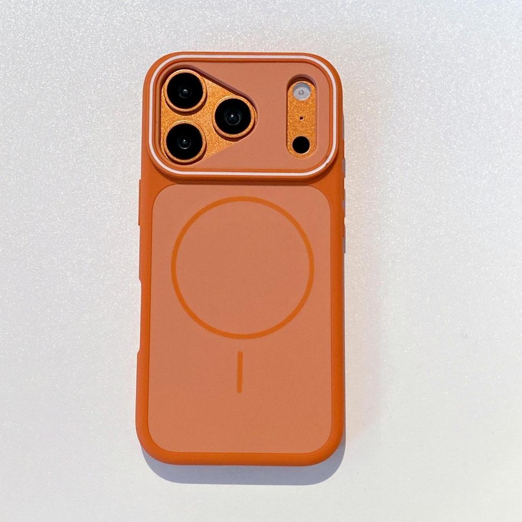 iPhone 17 Pro Max Color-block Lens Magsafe Magnetic Charging iPhone 16 Protective Case