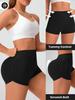 Women's High-Waist Seamless Yoga Shorts: Quick-Dry, Moisture-Wicking, Elastic Fitness & Running Shorts