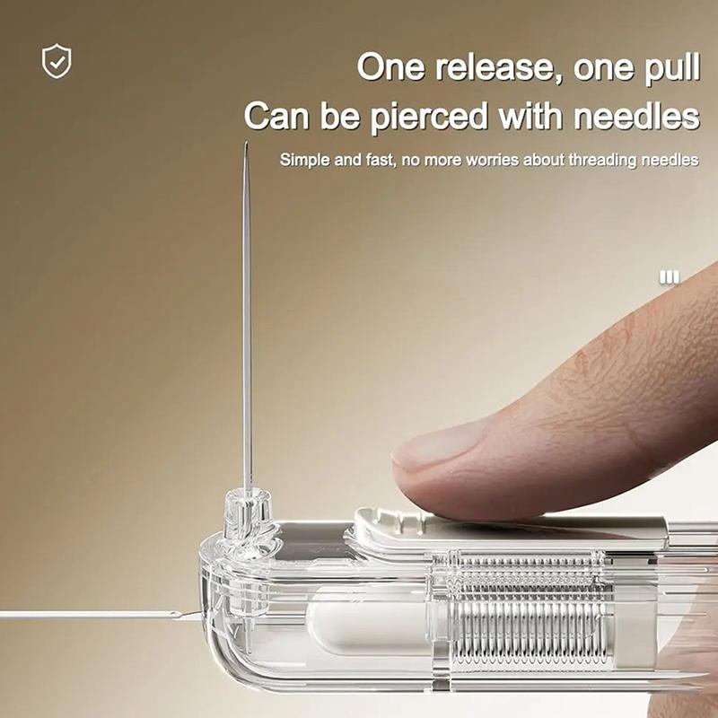 2In1 Threading Needle Threader Double Head Multifunctional Stitch Unpicker Picking Thread Remover Diy Sewing Accessories