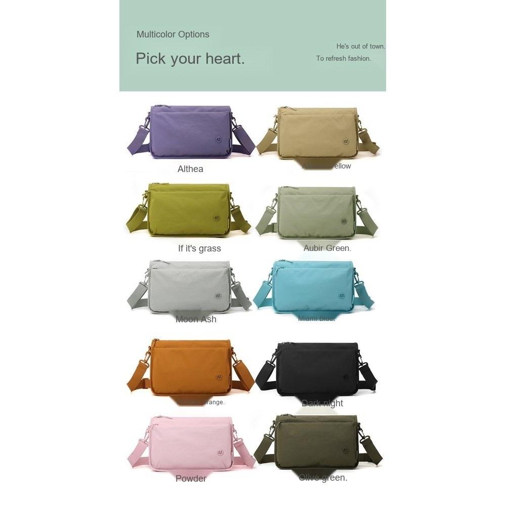 Women Large Capacity Oxford Crossbody Bag with Adjustable Strap for Daily Commute