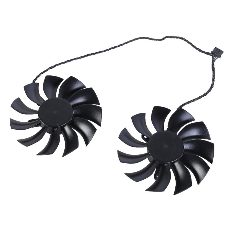 4 Pin Soğutma Fanı Yüksek Verimlilik PLA09215B12H GTX1070 1060 GTX1060 GTX1070 Grafik Kartı İçin Oyun Performansını Artırır