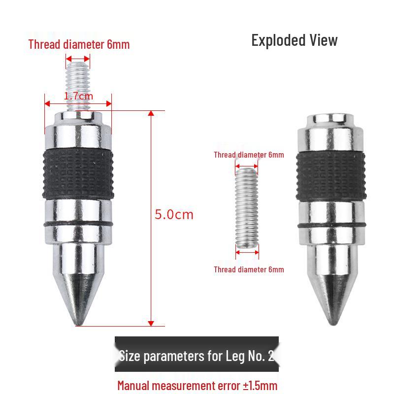 Red Infrared Laser Level: Universal Support Legs & Plumb Bob for Fine-Tuning Small Feet Adjustments