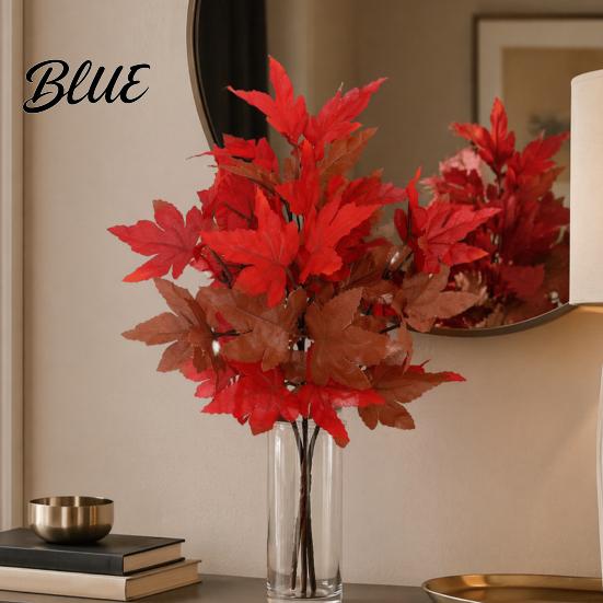 Mother's Day Flower Gifts Artificial Maple Leaves Faux Silk Hanging Plant for Home Decor Realistic Cascading No Watering Fake Flowers Leaves
