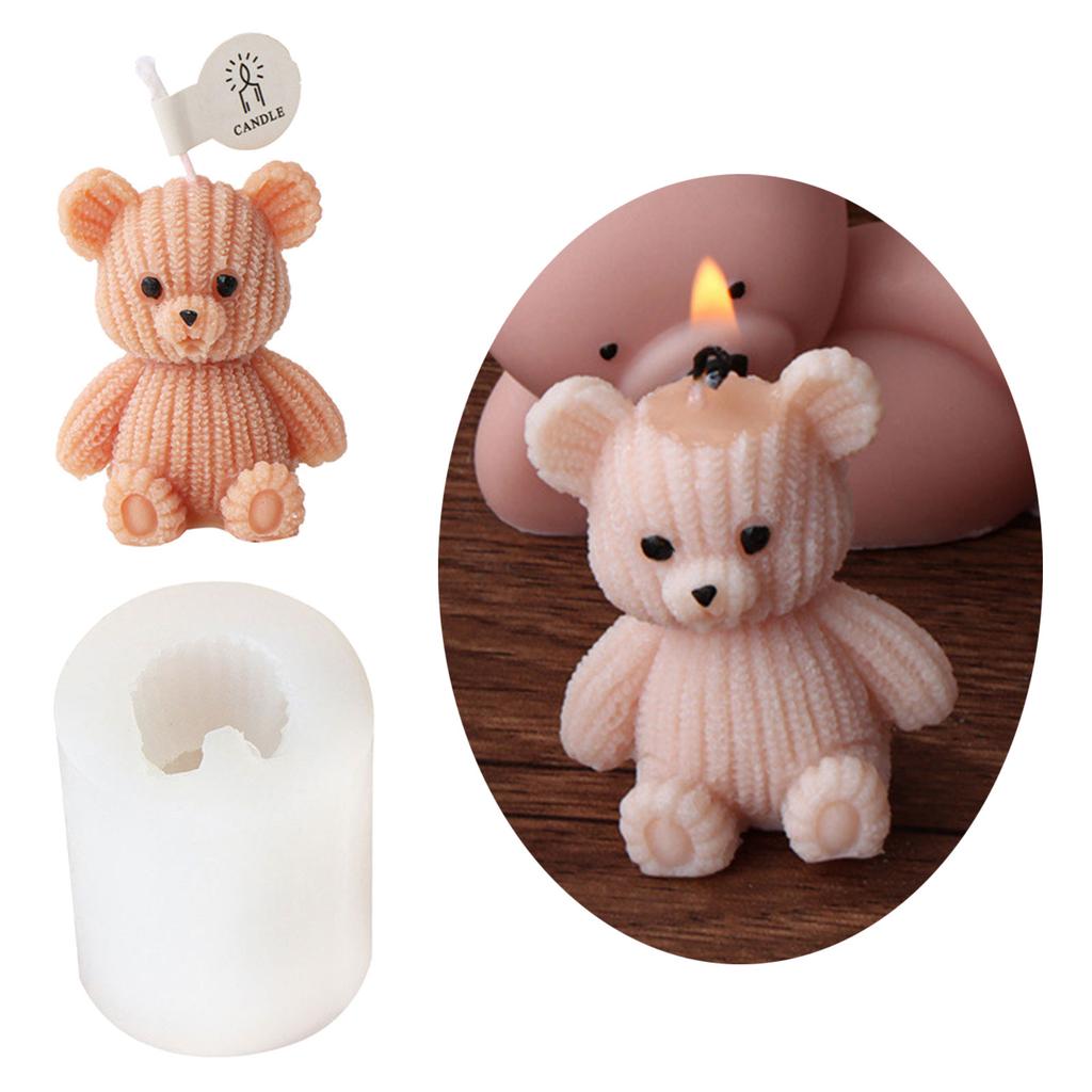 Handicrafts Making Cylinders Molds Silicone DIY 3D Aromatherapy Castings Handmade Gift Soap Clay Craft Decorations Molds