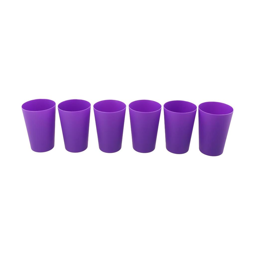 Colorful Plastic Cups Unbreakable Drinkware Lightweight Drinking Cups