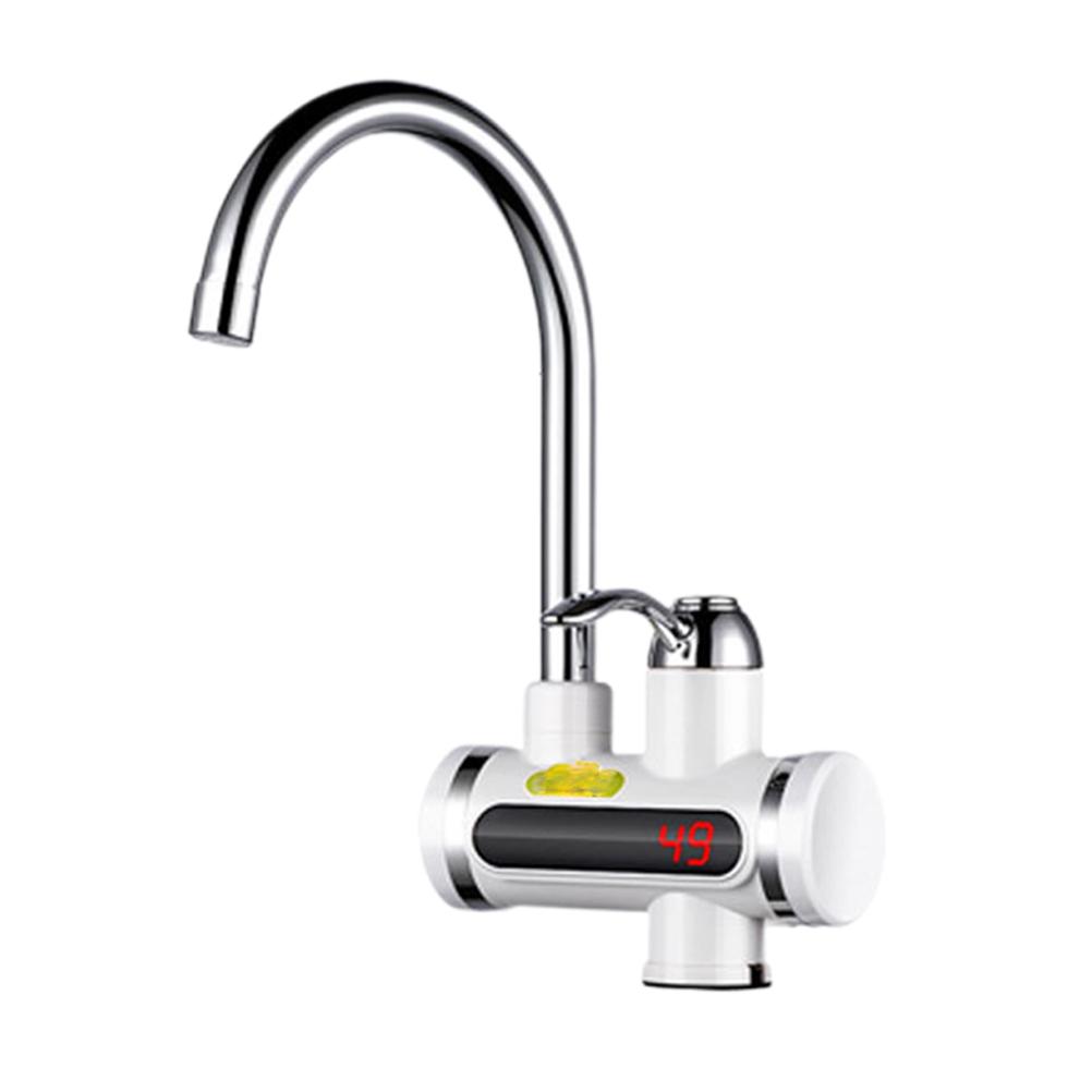 1Pc Water Heater LED Digital Display Durable Stainless Steel Utility