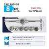 Metric Tap and Die Set with Hand Wrench