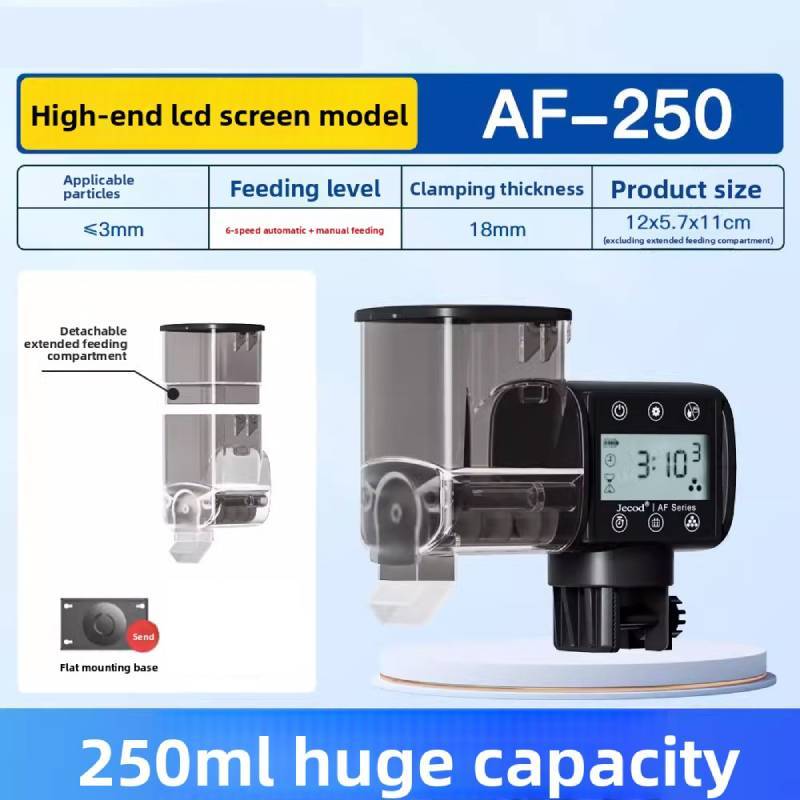 Fish Tank Automatic Feeder With Digital Timer For Aquarium Enthusiasts