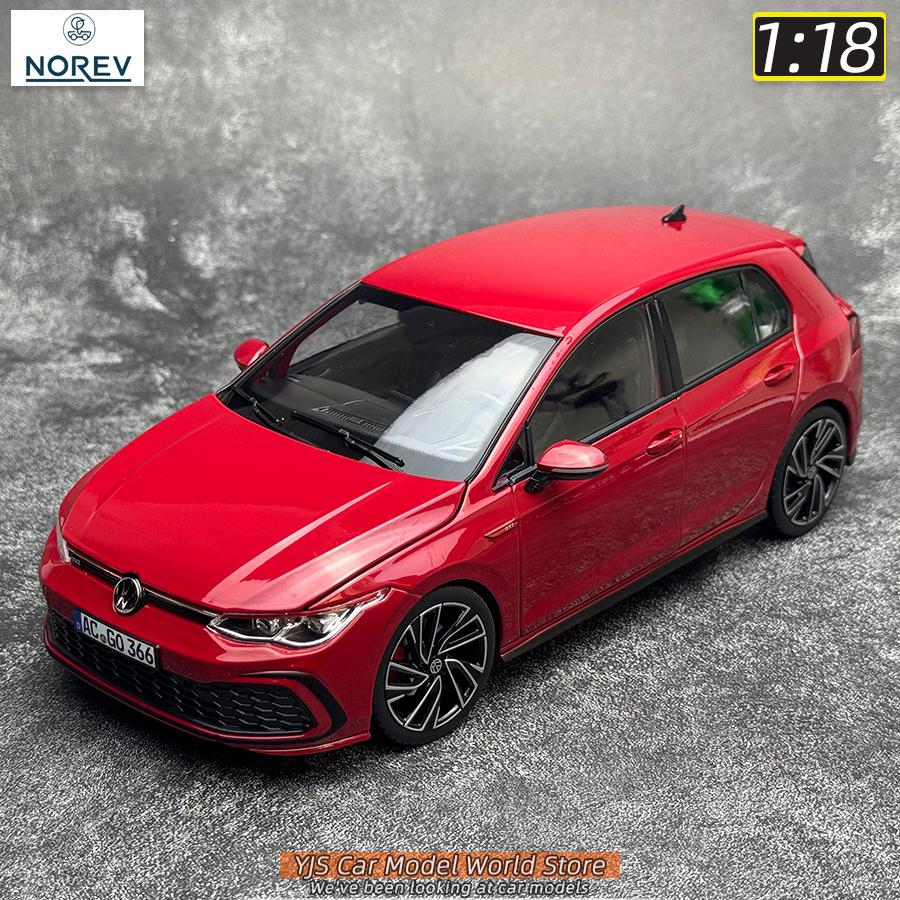TCFJN1 NOREV 1/18 2020 VW Golf GTI Red Collection car model static Ornament Holiday gift