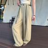 Lyocell Tencel Wide-leg Pants Women's Summer New Drape Loose High-waisted Versatile Casual Mopping Linen Pants