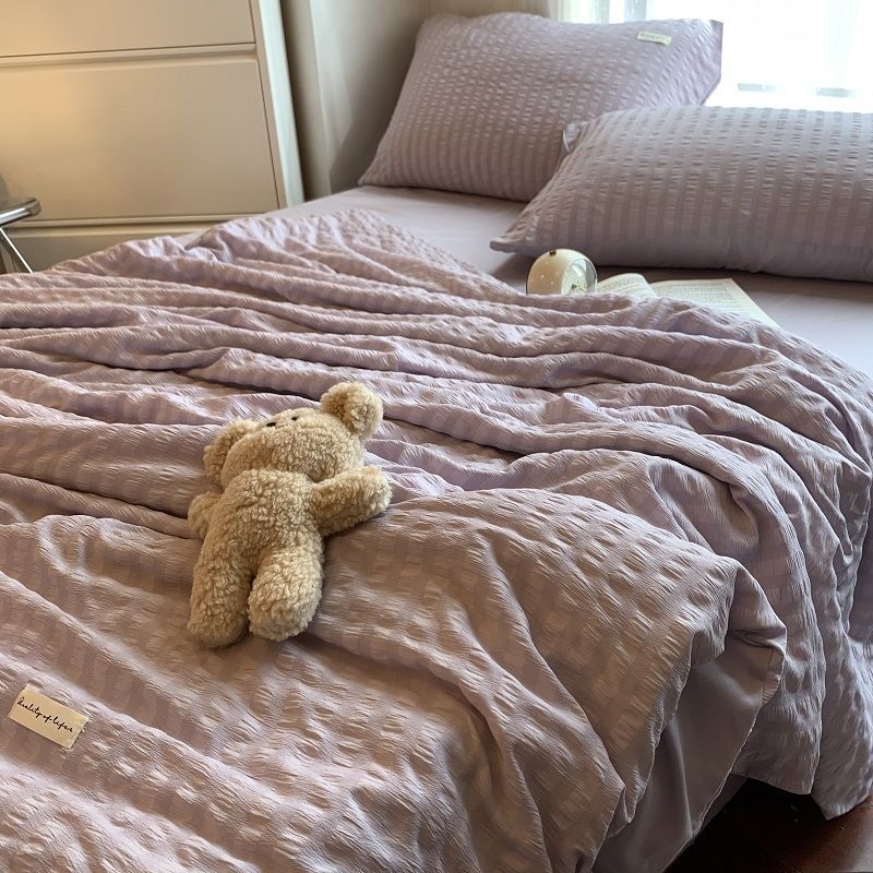 

Прохладный комплект одеяла для лета, кремовое летнее одеяло, прохладное одеяло для одного человека, тонкое одеяло из соевого волокна, кондиционер 150x200 1pcs