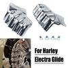 Steel Motorcycle Front Brake Caliper Cover For Harley Electra Glide Standard EFI FLHTI Road Glide Ultra FLTRU FLHTKL FLTRXS FLTR