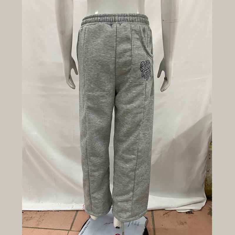 Pantaloni sportivi casual da strada alla moda europei e americani da uomo e da donna con stampa di lettere sportive